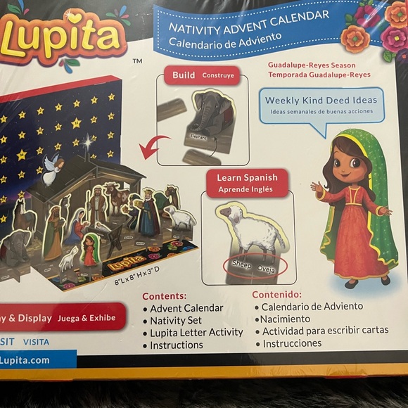 Lupitas Bilingual Nativity and Advent Calendar!!😍😍 - Picture 2 of 2